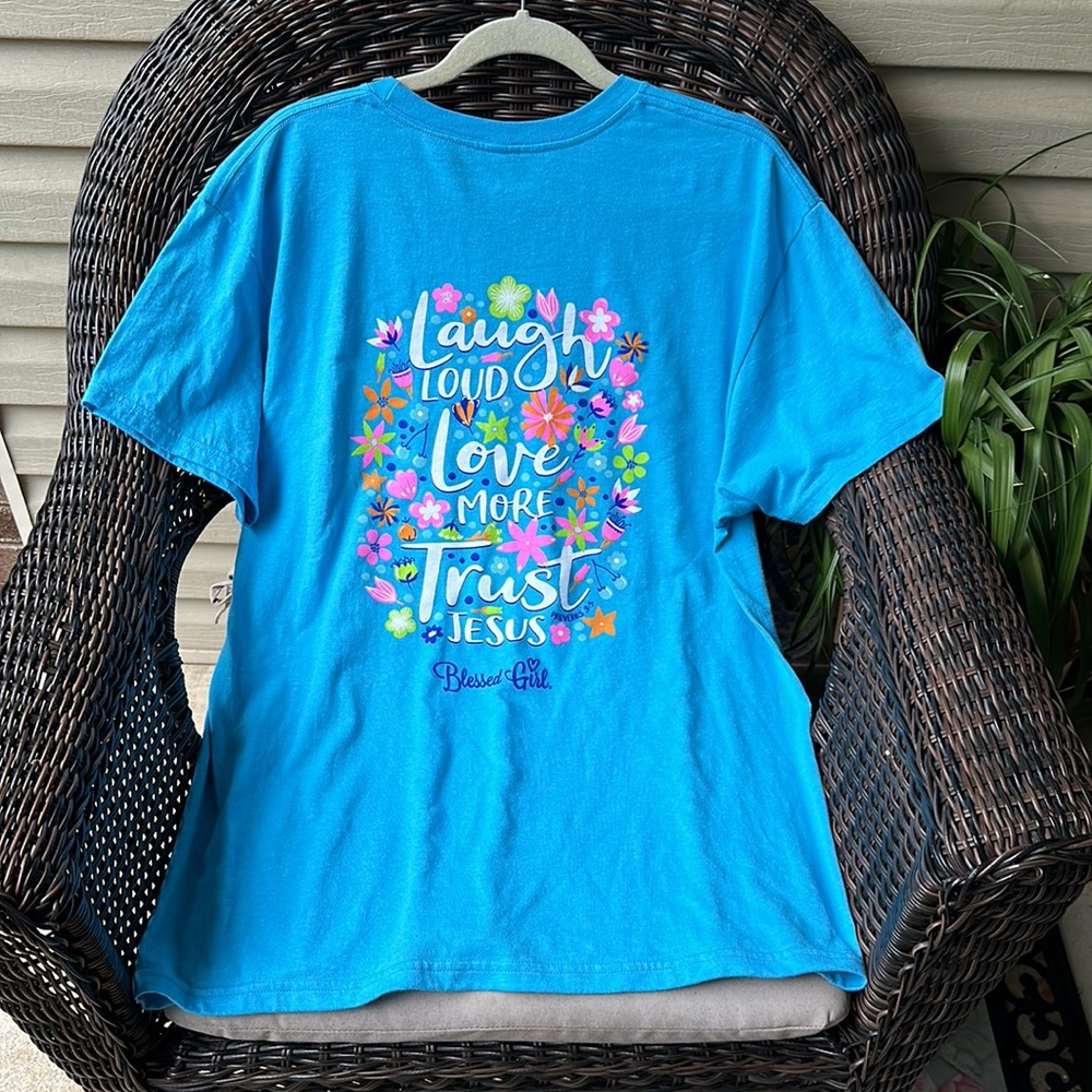 Blessed Girl T-shirt L - Picture 8 of 8